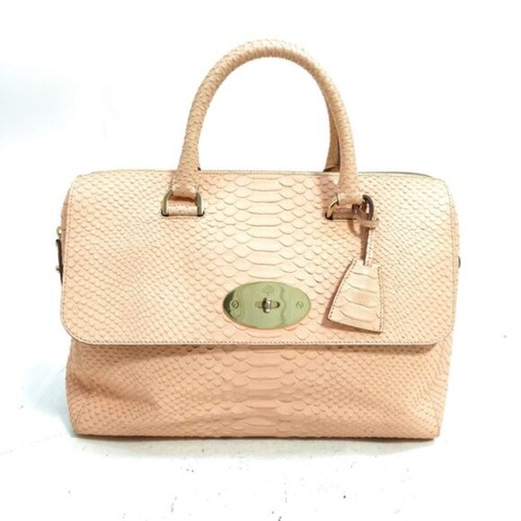 Mulberry Handbags - NO TARIFF Mulberry Hand Bag Pink Leather 1068019